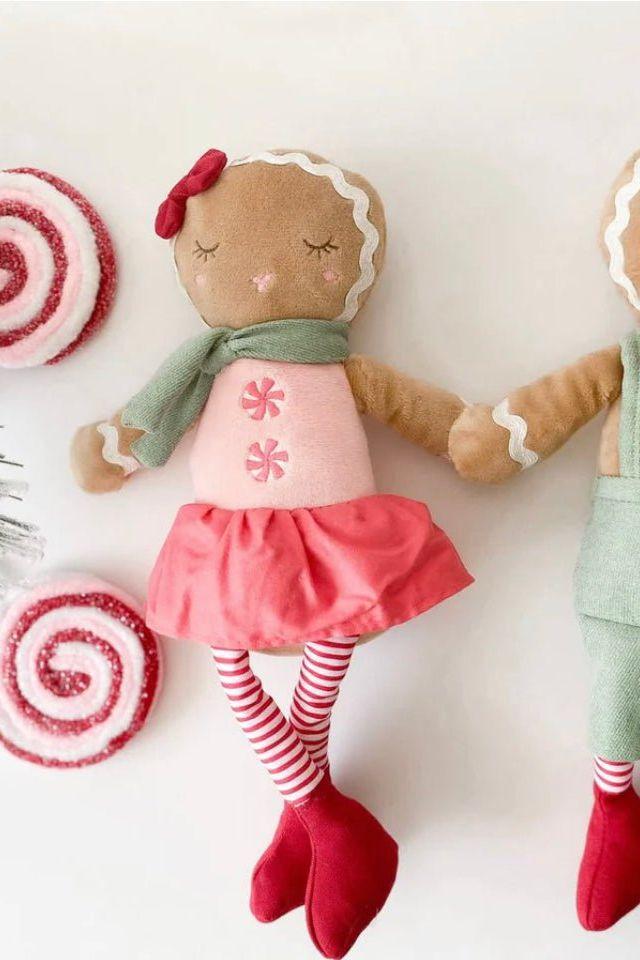 12-inch-gingerbread-boy-plush-doll-cozy-holiday-companion-sophia-rose-children-s-boutique-2 - Sophia Rose Children's Boutique