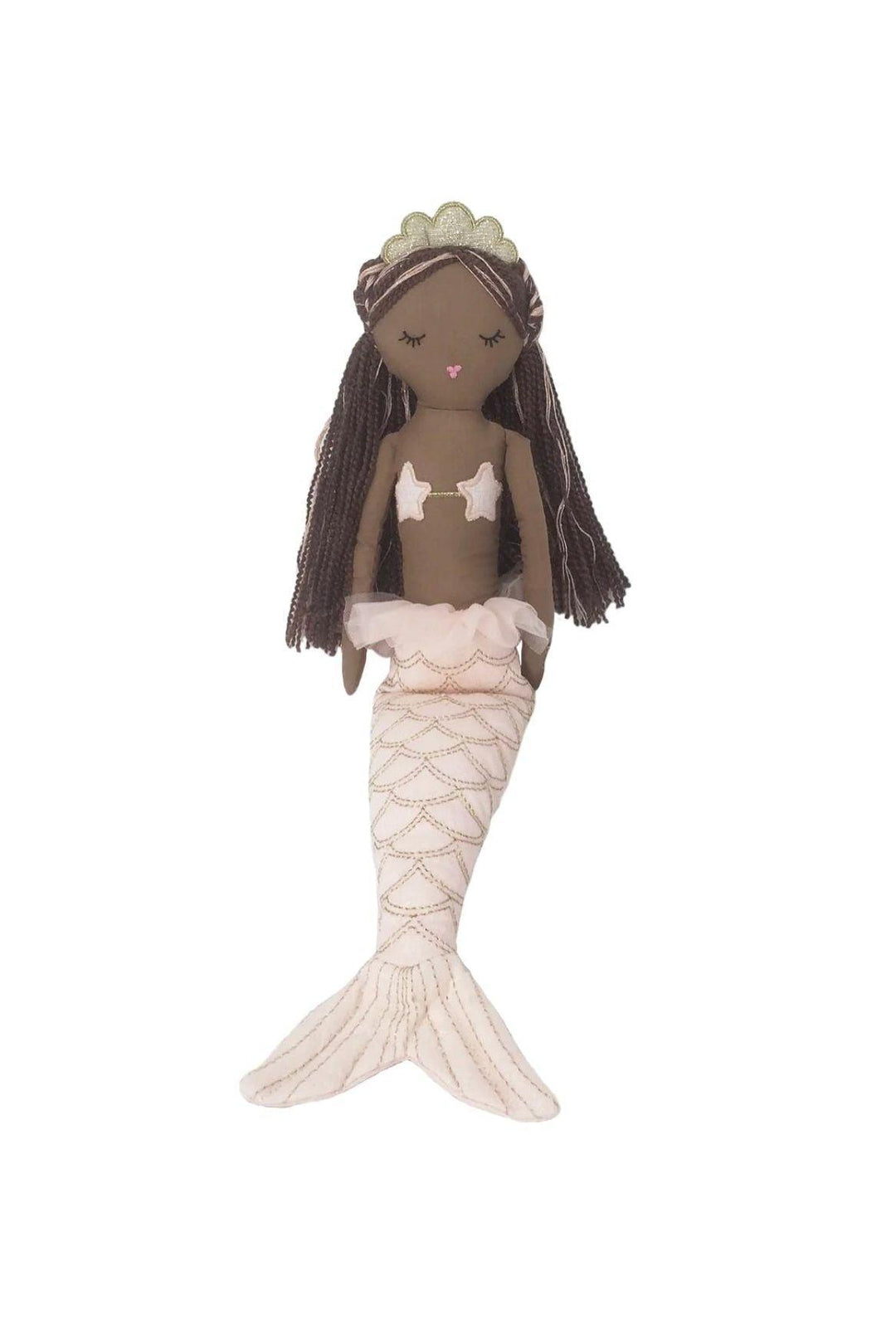 15-inch-macie-the-mermaid-doll-shimmery-scales-and-yarn-hair-sophia-rose-children-s-boutique-1 - Sophia Rose Children's Boutique