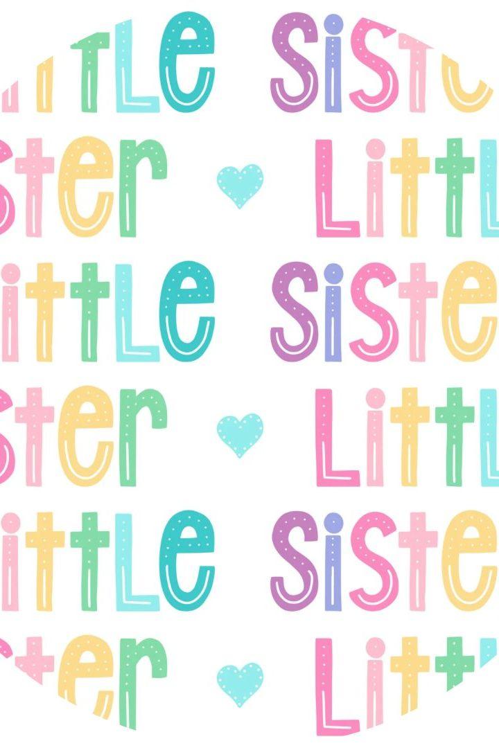 Little Sister 2-Piece Bamboo PJs - Soft & Comfy Sleep Set - Sophia Rose Children's Boutique