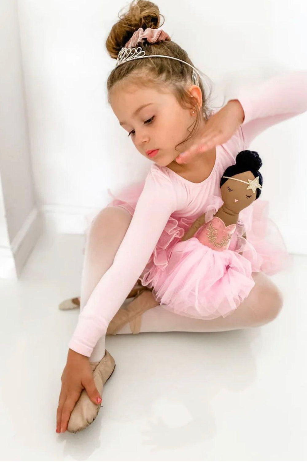 Louise the Prima Ballerina Doll with Star Headband - Nutcracker Ballet