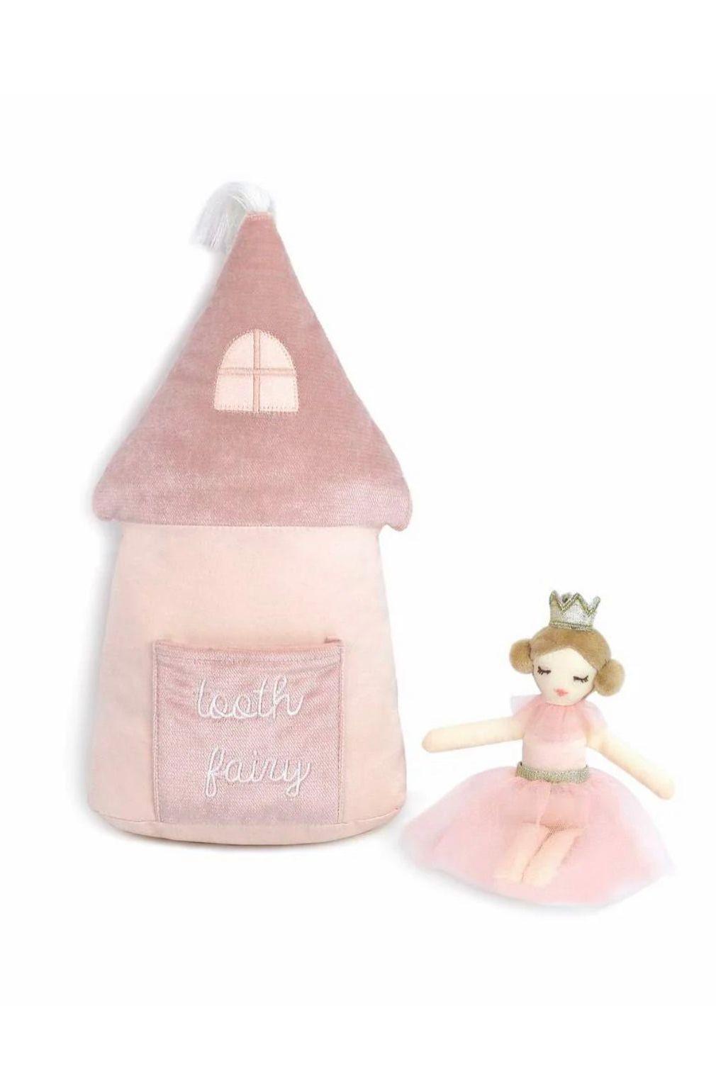 Princess and Her Castle Tooth Fairy Pillow - Enchanting Tooth Protector! - Sophia Rose Children's Boutique
