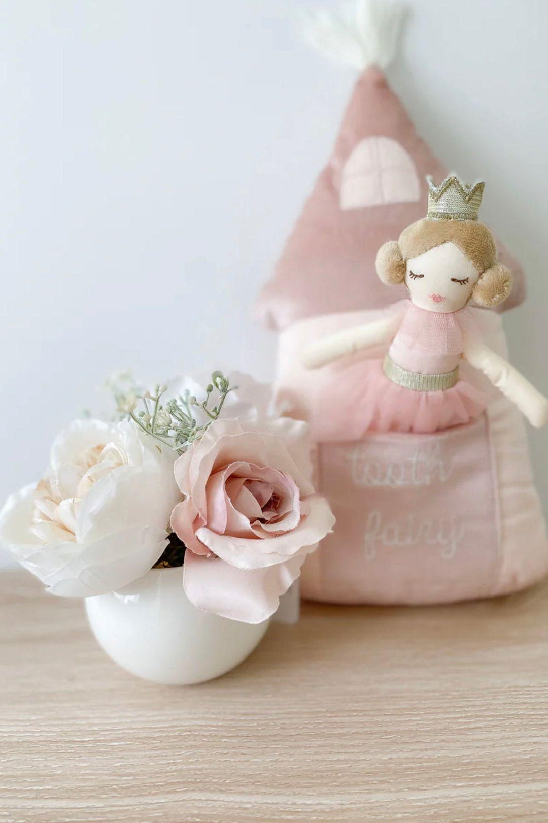 Princess and Her Castle Tooth Fairy Pillow - Enchanting Tooth Protector! - Sophia Rose Children's Boutique